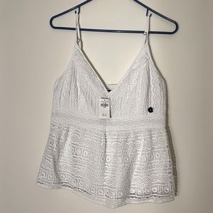 Brand New A&F Adjustable Lace tank